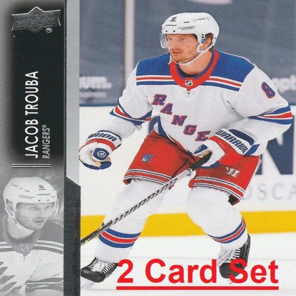 Jacob Trouba NYR Hockey Card Collection - Picture 1 of 3